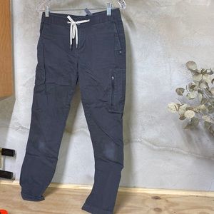 Vuori Small Dark Grey stretch ripstop pant